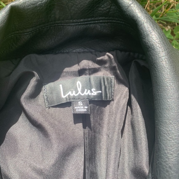 Perfect Condition Black Leather Jacket - Picture 2 of 3